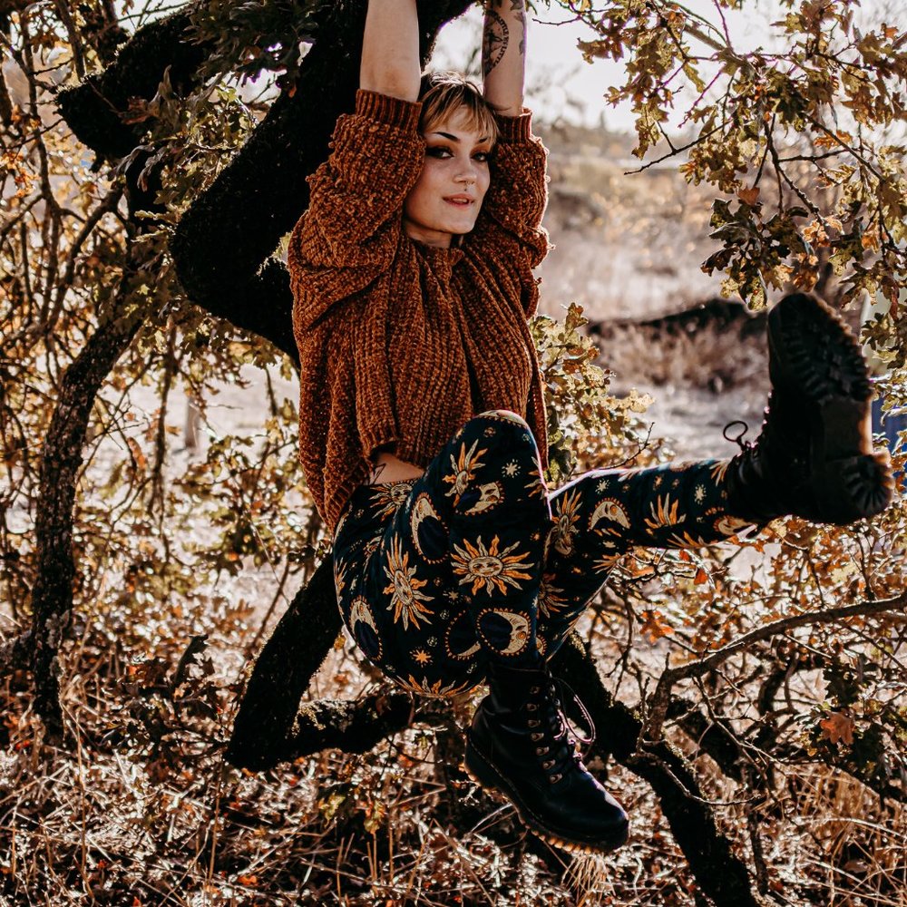 Moon & Star Astrological Leggings